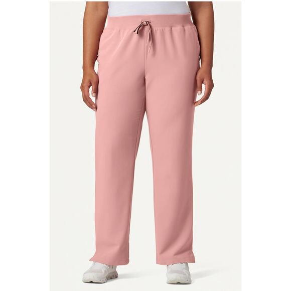 Jaanuu Tops - Jaanuu Women's Drawstring Scrub Pants in Dusty Rose
